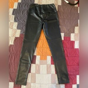 7 For All Mankind Black Skinny Pants/leggings NWOT